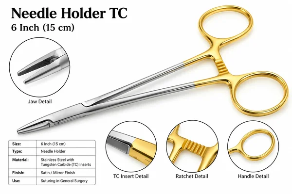 Nedle holder TC