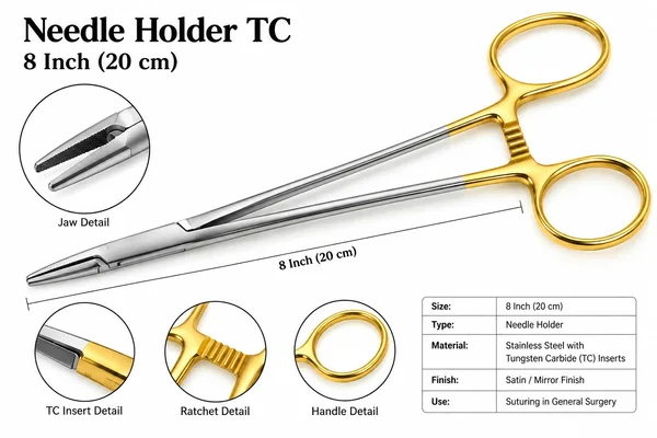 Nedle holder TC